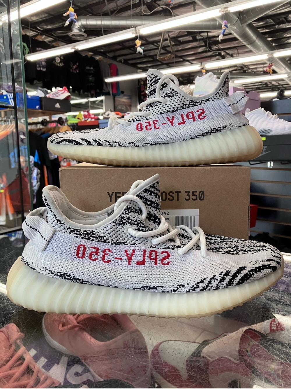Adidas Yeezy Boost 350 V2 Zebra Size 8